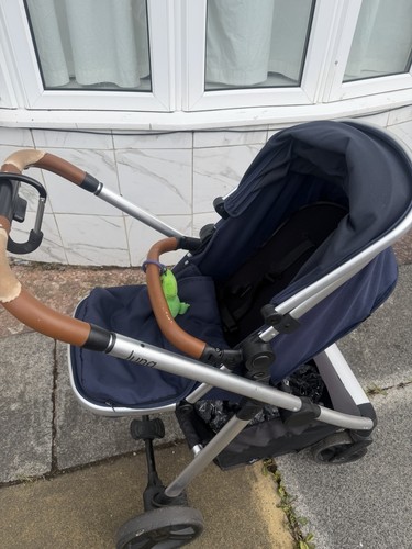 Blue pushchair - blue,