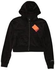 Ellesse Womens Crop Velour Zip