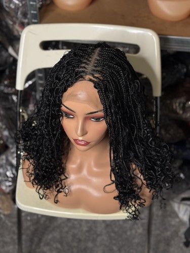 Braided wig boho - wig, long
