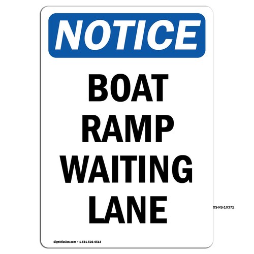 Boat ramp waiting lane - ramp,