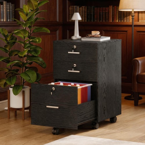 Vingli wooden file - wooden, cabinet