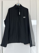 Adidas Y-3 Refined Wool 3 Stripes Track Jacket - Medium - New With Tags
