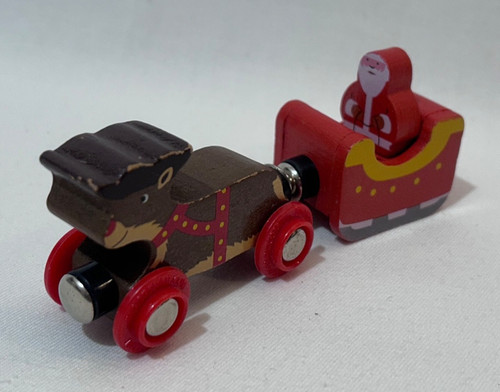Bigjigs santa and reindeer - santa,