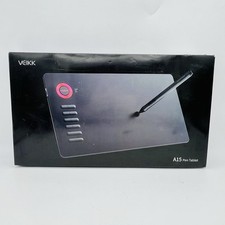 VEIKK A15 • Graphics Drawing Tablet with Pen • Never Used