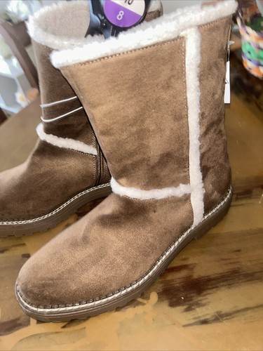 Ladies tan boots size - ladies,