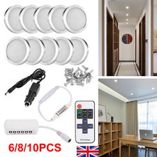 10x 12V Interior LED Spot Lights Camper Van Caravan Motorhome light w/ Remote