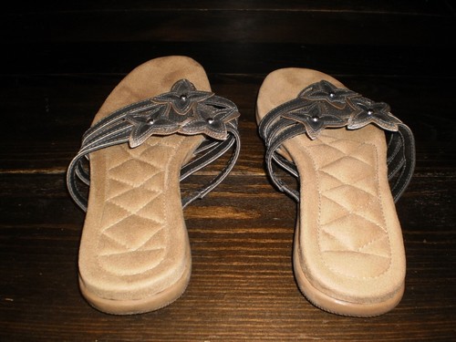 Memory foam flip flop sandels - memory,