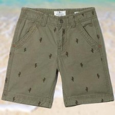 Boys Shorts Khaki Olive Green Kids Ellis Cactus Chino Summer Kids Age 10-11 yrs