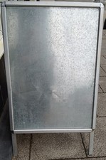 A BOARD  A1 Size Freestanding Pavement Double Sided Aluminium Snap Frame 