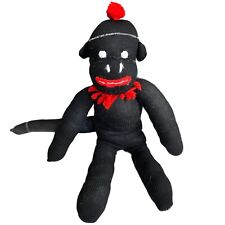 Vintage Handmade Black Red