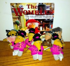 Lot of 7 Plus Book Wombles