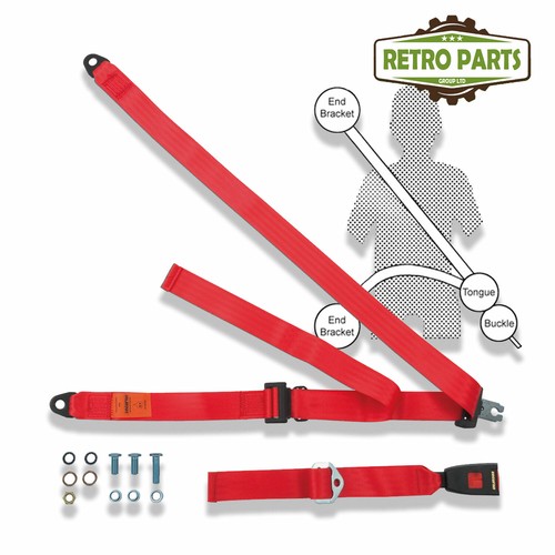 Classic car static - seat, belt