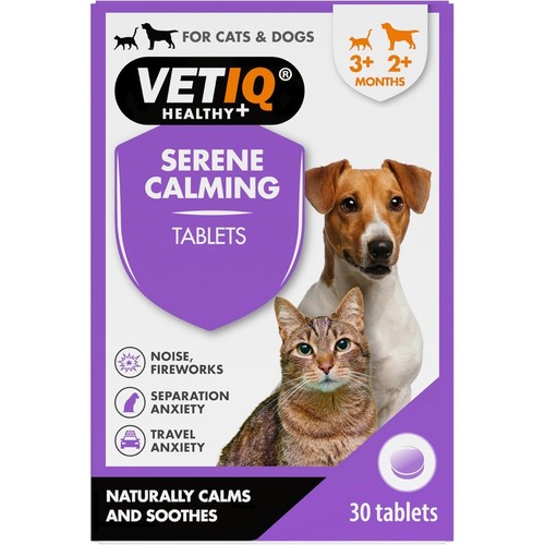 Vetiq serene calming tablets - vetiq,