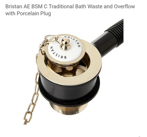 Bristan traditional bath - bath, waste