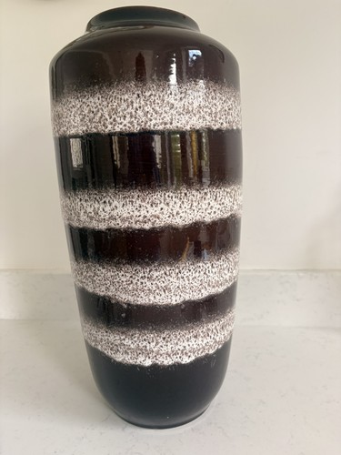 West german lava vase - german,