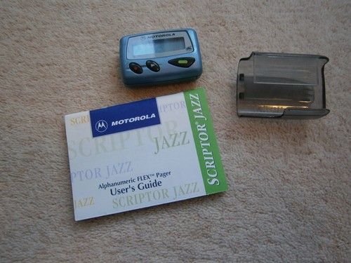 Motorola pager scriptor jazz - motorola,