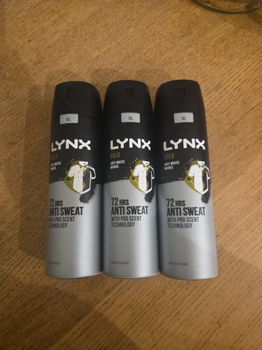 Lynx gold deodorant - xl, x3