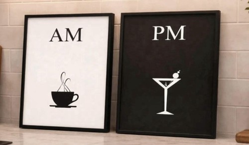Set new am pm - of, 2
