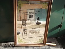 Duckhams Oil advertising mirror