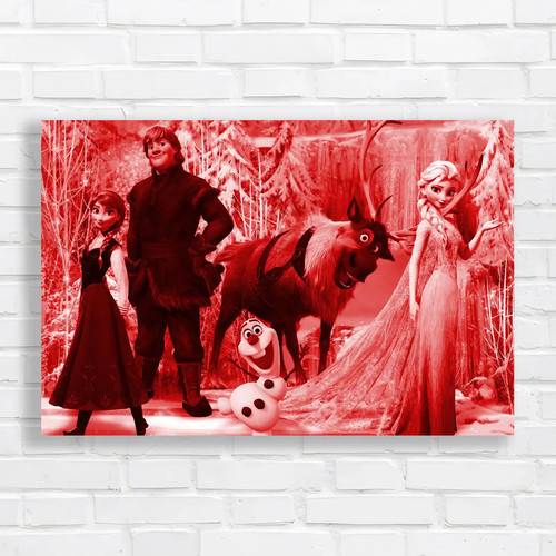 Frozen winter wonderland red - winter,