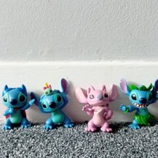 4 Lilo And Stitch Figures Disney Just Play excellent condition 