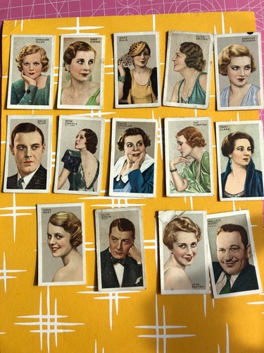 Cigarette cards park - cards,