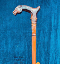 Wooden Carved Walking Stick