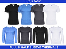 1/2/3 Packs Mens Thermal Long