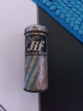 PEARS JIF VINTAGE SHAVING STICK TIN BARBERS SHOP GROOMING ADVERTISING DISPLAY