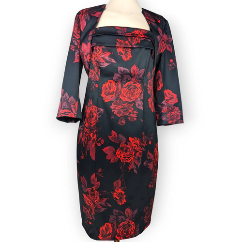 Michaela louisa rose print - michaela, red