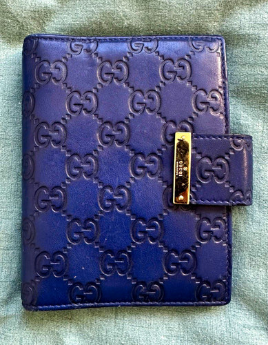 Navy blue gucci - navy, filofax
