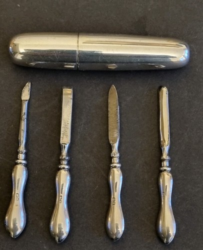 Lovely hallmarked silver - a,