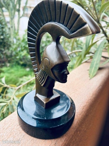 Spartan art bronze - art,