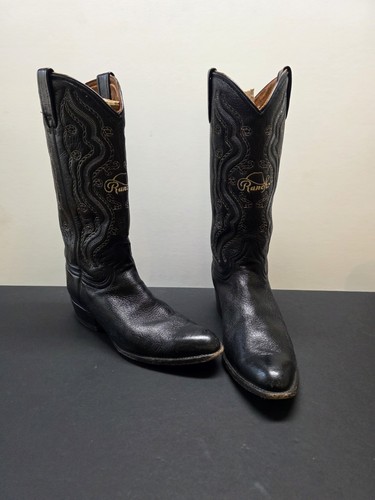Rancho mens black leather - rancho,