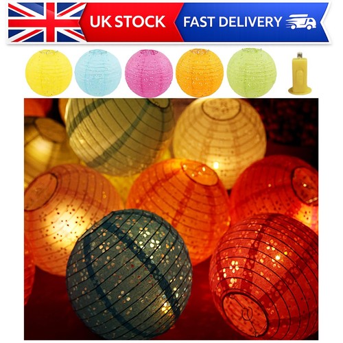 Paper lanterns with led - paper,