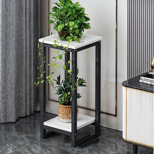 Tier floor plant stand - 2-tier,