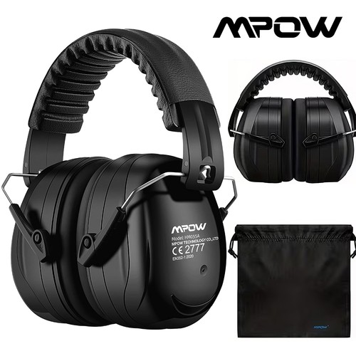 Folding ear defenders muffs - folding,