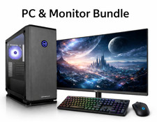Ryzen Gaming PC + Monitor 3TB
