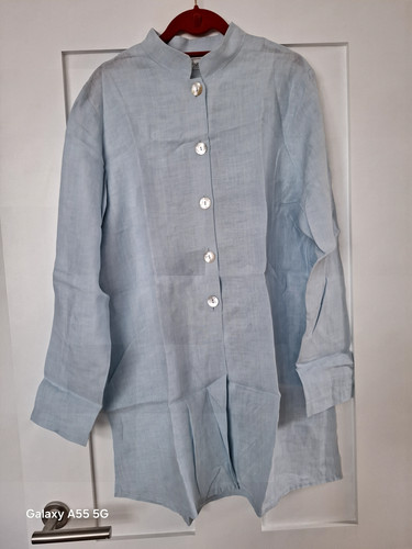 Harrods 100 linen long shirt - 100%linen,