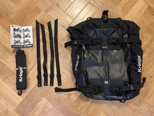 Kriega US-30 Drypack motorcycle luggage, with fitting kit and shoulder strap