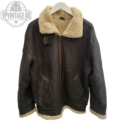 Vintage aviator bomber - b-3,
