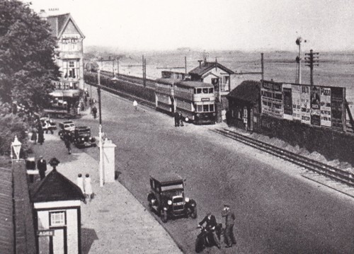 Swansea mumbles railway tram - railway,