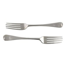 Antique SILVER Cutlery - Old English - Joseph & Albert Savory Table Forks - 1848