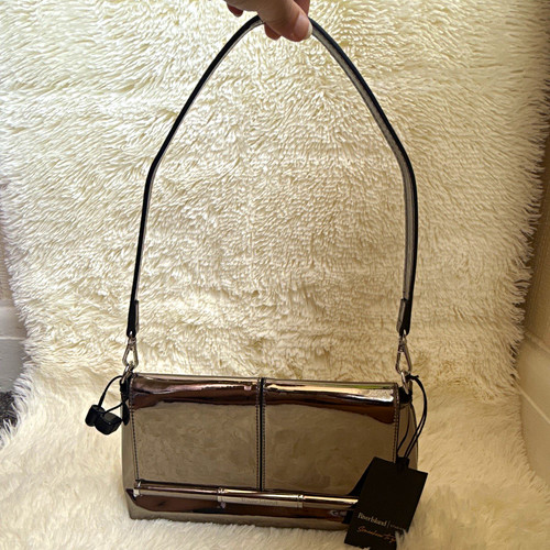 River island silver metallic - silver,