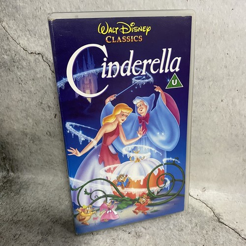 Cinderella vhs walt disney - cinderella,