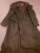 Drza Bone long waxed coat
