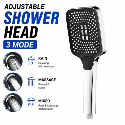 Adjustable shower head mode - adjustable,