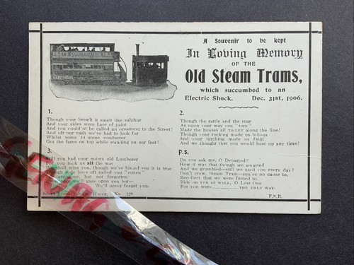 Trams loving memory - trams,