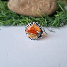 Oyster Copper Turquoise Ring