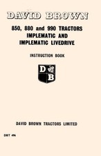 Case David Brown 850 880 990